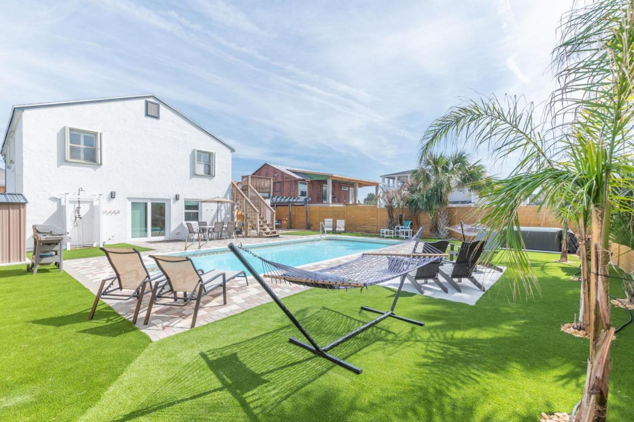 Atlantic View Heated Pool Spa Firepit Beach Saint Augustine Eksteriør billede
